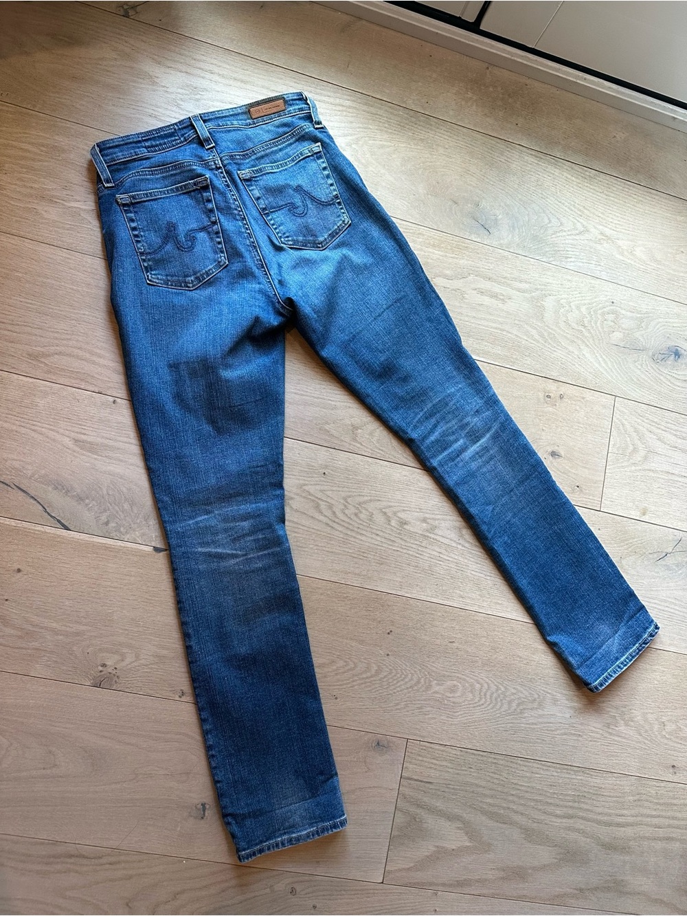 Ag Adriano Goldschmied Women's Slim Skinny Blue Jeans